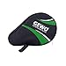 GEWO Unisex – Adulti Master Tavolo da Ping Pong Doppia Custodia, Nero/Verde, 32 x 23 x 3 cm