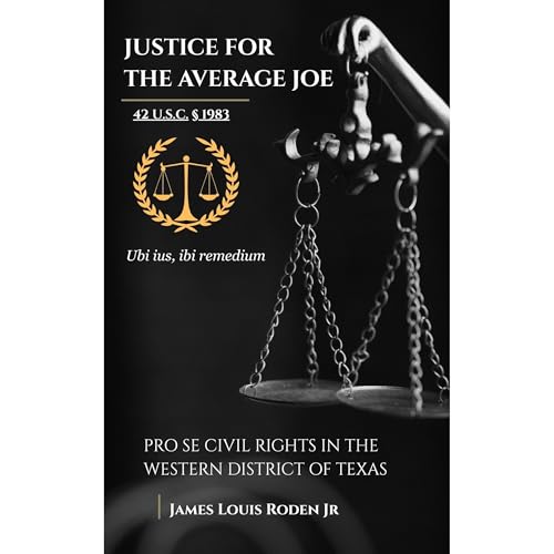 Justice for the Average Joe Audiolibro Por James Roden arte de portada