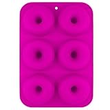 Nuestra bandeja para donas de silicona de grado alimenticio resistente a las manchas es completamente apta para lavavajillas, por lo que la limpieza es siempre rápida, simple y sin preocupaciones. Alternativamente, ¡basta con limpiar con agua caliente y jabón!