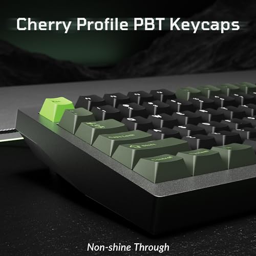 Image of Keychron J8 HE Wired Hall Effect Keyboard with 8000 Hz Polling Rate, Rapid Trigger Magnetic Switch Hot-Swappable, 75% Layout Custom Programmable Knob, RGB Backlit for Mac Windows Linux