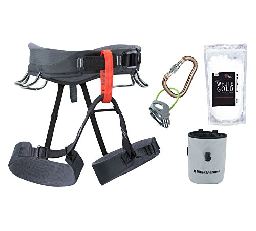 Black Diamond Momentum Harness Package, Graphite, Large