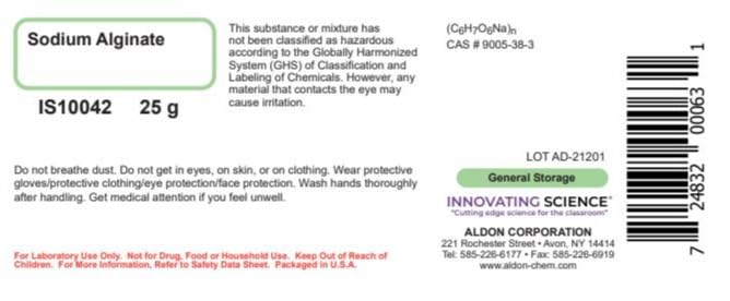Miniatura 2 de ALDON Innovating Science Sodium Alginate, 0.88 oz - The Curated Chemical Collection