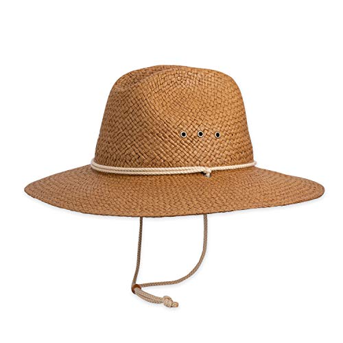 pistil Men's Standard Carve Straw Sun Hat, Tobacco, One Size