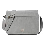 Adjustable canvas shoulder strap with stylish and functional, br-plated buckles The expansion zip on the bottom of this bag, packaging increases capacity, so you can take more things, with you can not part; Dimensions: H28 x W36 x D10 cm - Outer Mate...