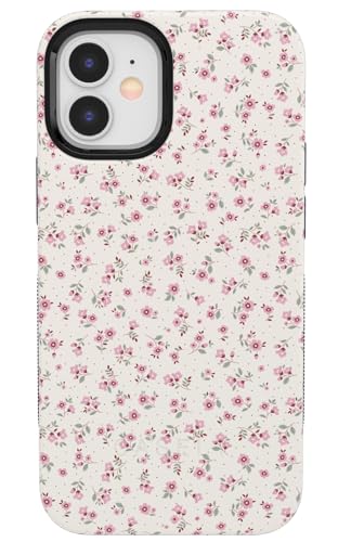 Casely iPhone 12/12 Pro Case | Cottage Charm | Cottagecore | Bold Protective Design | Compatible with MagSafe