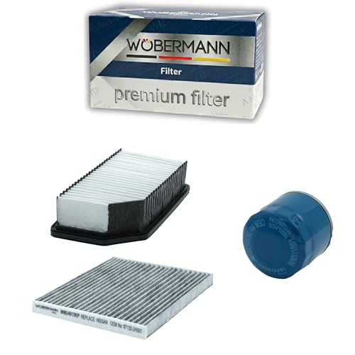 Wöbermann Filter Service Kit for Hyundai i20 (2009-2013) – 1.4L Gasoline Engine – 3-Piece Kit