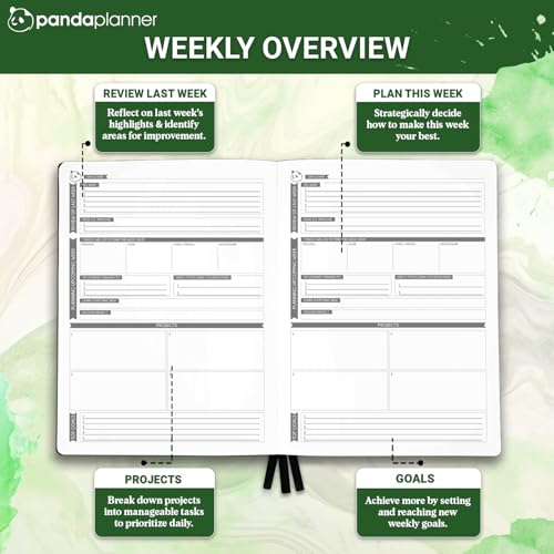 Panda Planner Pro 2025-2026 Large 8.5x11