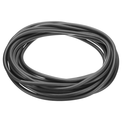 Image of PATIKIL 3 /8 Inch x 32.8 Feet Backer Rod, Hard Solid Nitrile Rubber Rope Caulk Crack Gaps Joint Filler Weather Stripping for Home Construction, Industrial Equipment Gasket DIY,Black