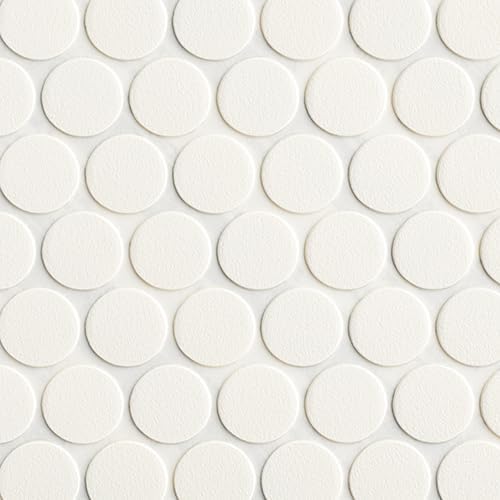 WidgetCo Antique White Fastcaps, Peel & Stick Screw Covers, Self-Adhesive Cover Caps (Sheets of 53 caps x Qty 10)