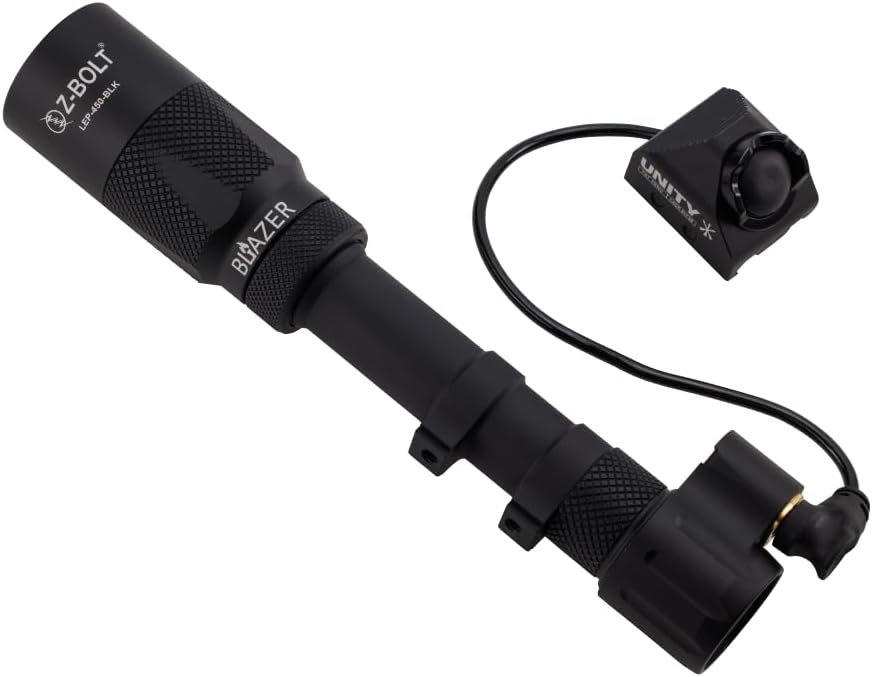 LED Light Head (Black) & 600/M600 Adapter - Replaces SF KE2-B Light Head - Water Resistant, Shock Resistant, 200 Meter Beam Throw