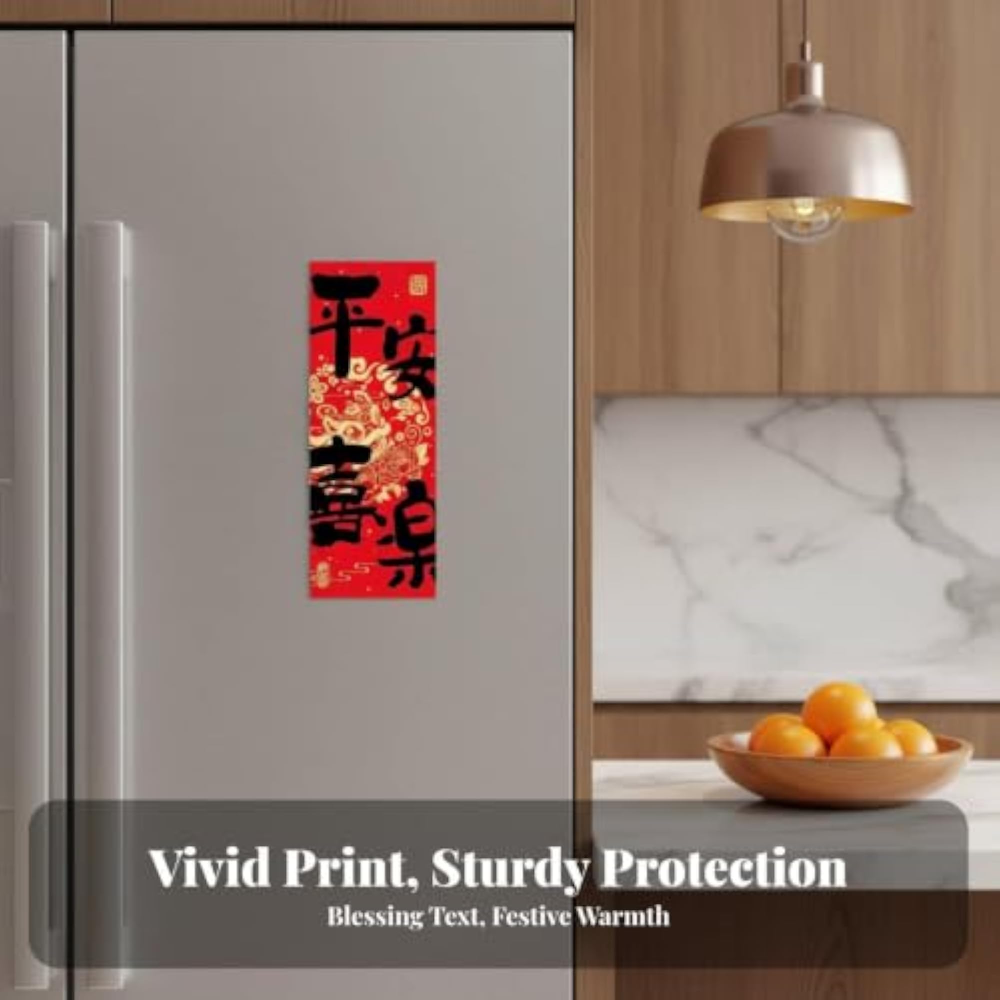 Housewarming Door Couplets with Blessing Characters