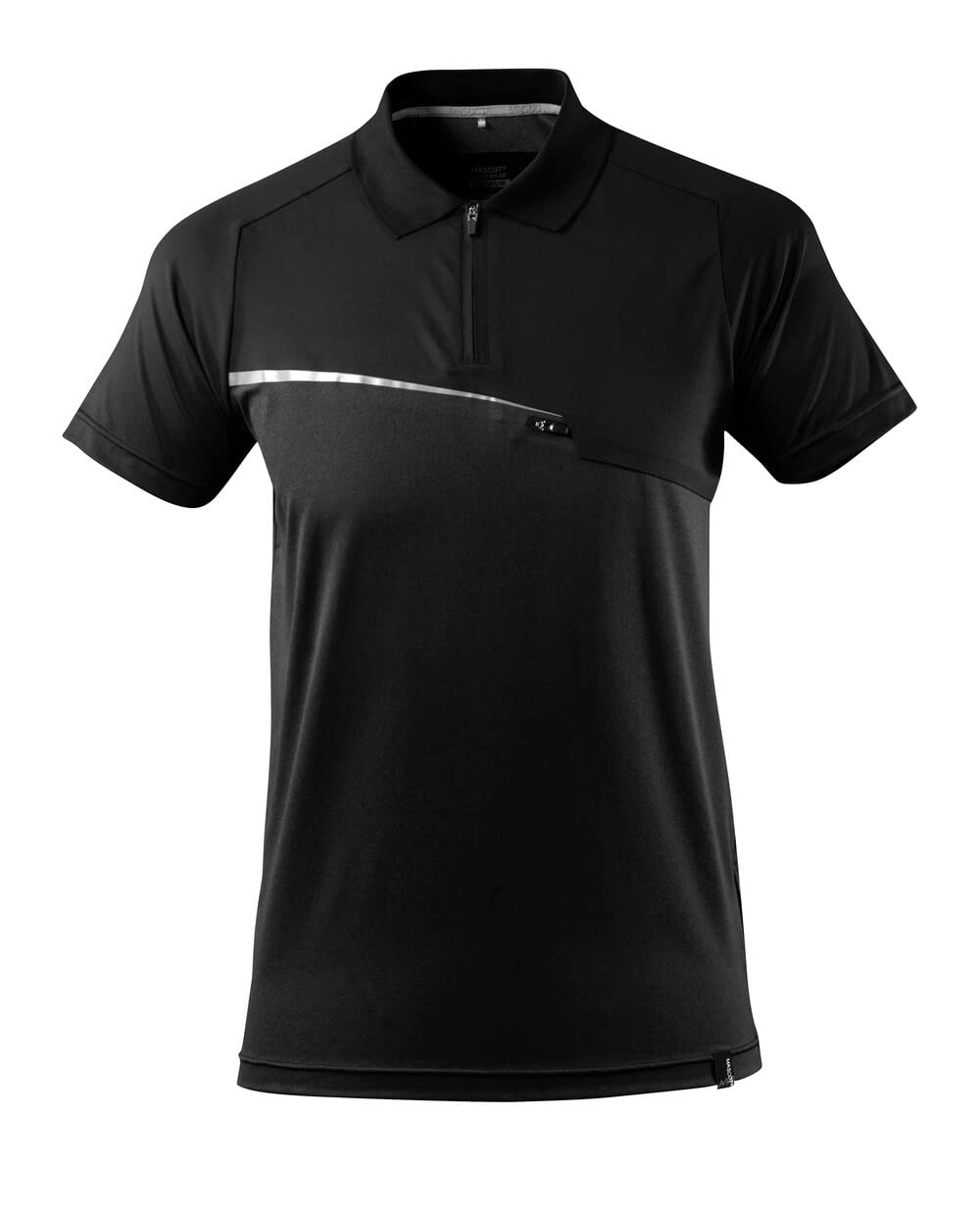 Mascot 17283-945-09-3XL Polo-Shirt "Advanced" Größe in Schwarz, 3XL