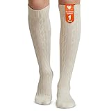 Chaussettes longues, idéales pour un look élégant avec des pantalons courts et jusqu’à hauteur de genou.