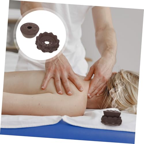Caja de Moxibustión PartyKindom para Calentamiento del Ombligo, Artículos de Calor Corporal miniatura 4