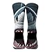 UTRSIFB Girl's Leisure Sports Socks, All Season Stockings, Soft Fashion Breathable Dress Decor Boots Socks Shark