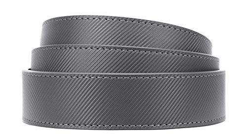 Image of CHAOREN Ratchet Belt Replacement Strap 1 3 /8 inch, Leather Belt Strap for 40MM Slide Click Buckle