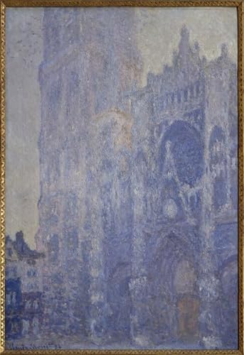 Cathédrale de Rouen Monet Poster Graffiti pour sublimer la décoration murale de votre salon moderne