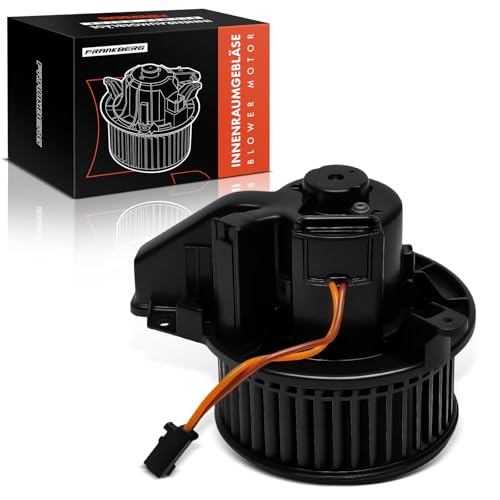 Frankberg Motor de ventilador de calefacción compatible con A1 2018-2024T.C.R.O.S.S 2018-2024Kamiq Fabia Scala Blower Motor Front LHD Replace# 2Q1820021A