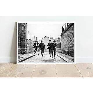 Affiche des Beatles – The Beatles print – A Hard Day’s Night – Impression encadrée ou non encadrée | A3 (42.0×29.7cm… - Les Beatles, Paul McCartney, John Lennon, RIngo Starr, George Harrison Affiche des Beatles - The Beatles print - A Hard Day's Night - Impression encadrée ou non encadrée | A3 (42.0x29.7cm… – Image 2