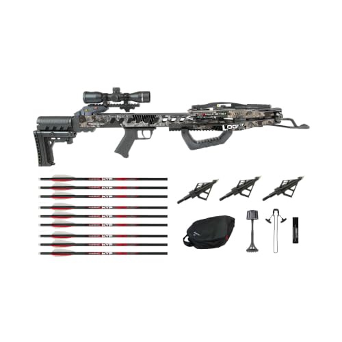 Killer Instinct LogiX Crossbow Bundle with Bolts, Case, and Broadheads
