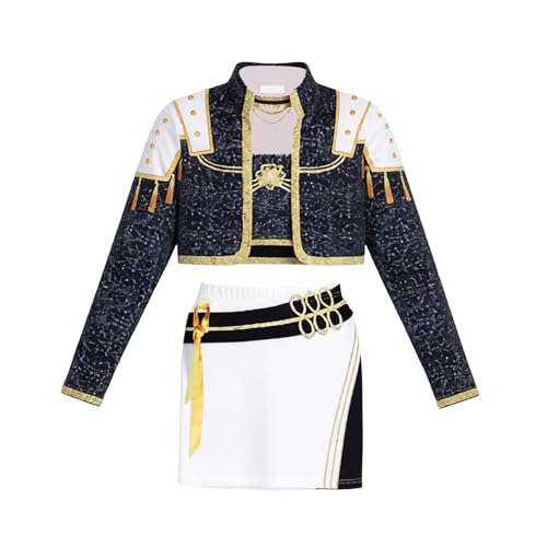 LISTHA Pop Idol Cosplay Costume K-Pop Rumi Mira Zoey Popular Singers Stage Costumes for Ages 2-12 De-Mon Costumes