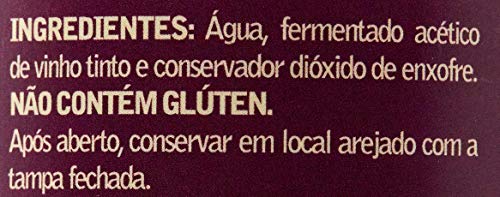 Vinagre Vinho Tinto 6% Cepêra 270ml