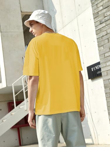 Image of KOTTY Men's Cotton Blend Regular Fit T-Shirt|Casual Wear|Lightweight Breathable