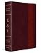ESV Study Bible, Large Print (TruTone, Mahogany, Trellis Design)