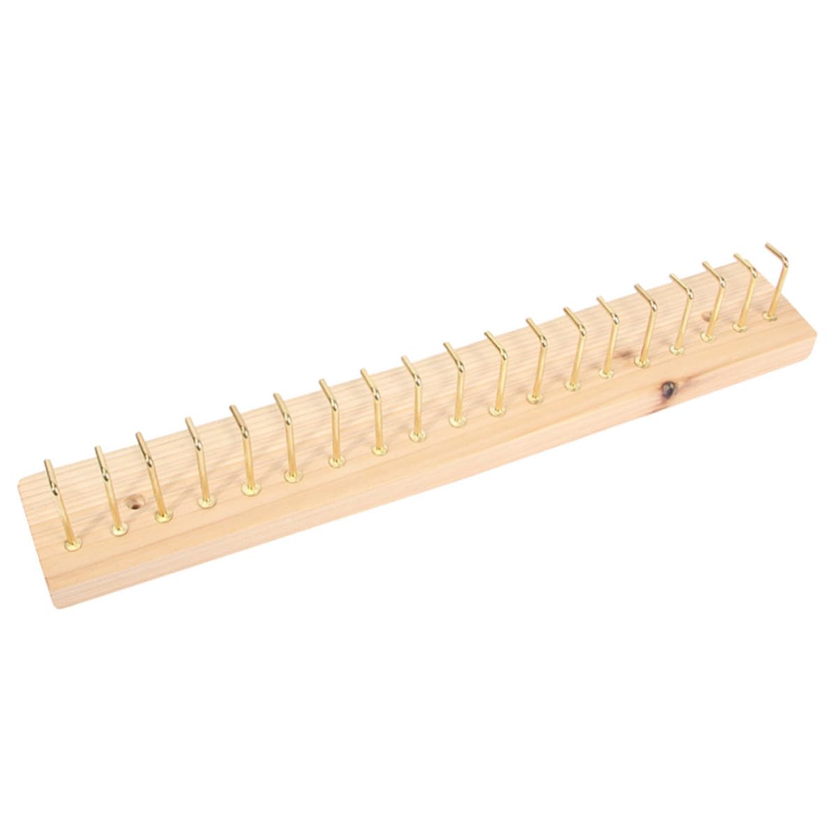 Estante de madera para joyas organizador de pendientes y collares pared