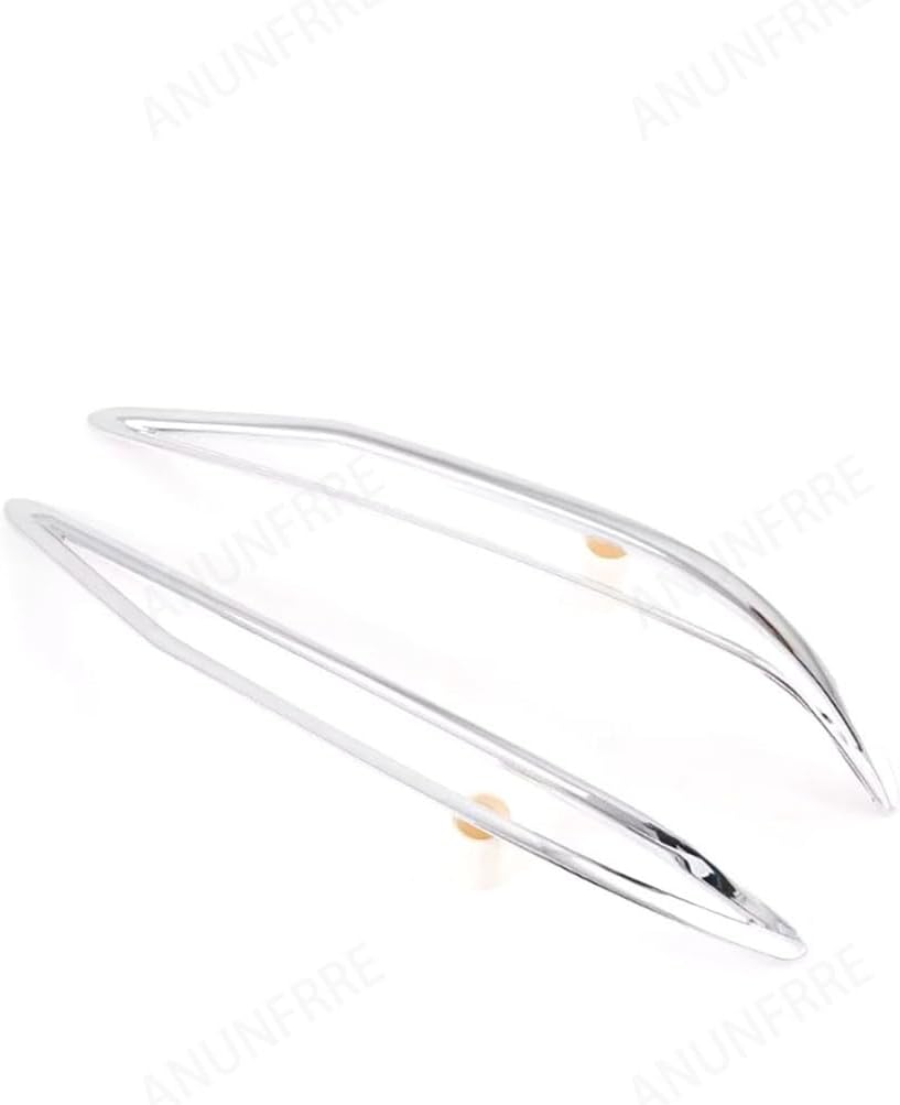 compatible with Car Accessories Fit for Hyundai Elantra 2021 2022 2023 ABS（Chrome） Exterior Rear Fog Light Cover Trim 2PCS Set