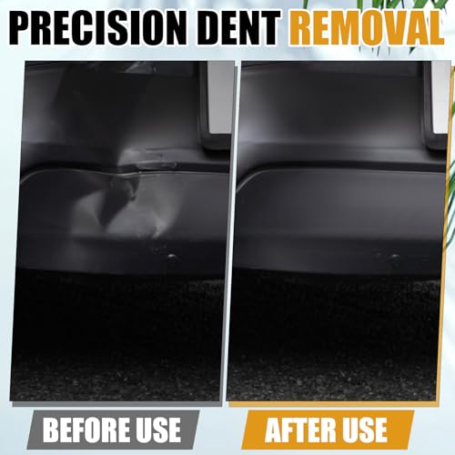 Image of CroBlissful 20 Pcs Paintless Dent Repair Glue Sticks PDR Glue Hot Sticks Paintless Dent Repair Tool for Car Restoration Remover Tool Set (Black)