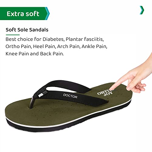 Image of ORTHO JOY Doctor Orthopedic Slippers For Ladies Daily Use /mcr chappals for women