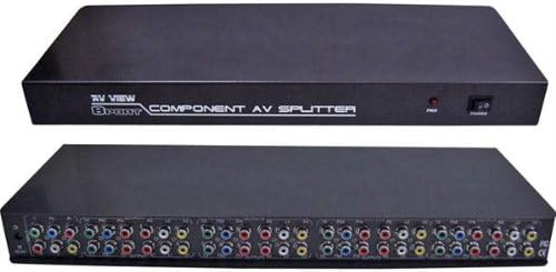 RF Link AVS-18 8-Port AV Splitter with Component and Composite