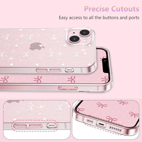 Coque antichocs iPhone 13 pailletée transparente avec protection objectif - 3