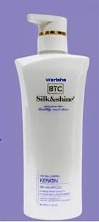 BTC Silk & Shine Keratin Shampoo for Healthy Hair and Skin, 500 ml Price In India