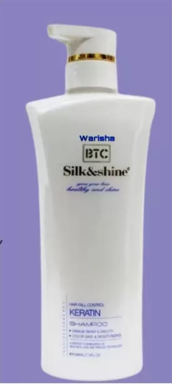 BTC Silk & Shine Keratin Shampoo for Healthy Hair and Skin, 500 ml - Review, Price and Buying Guide