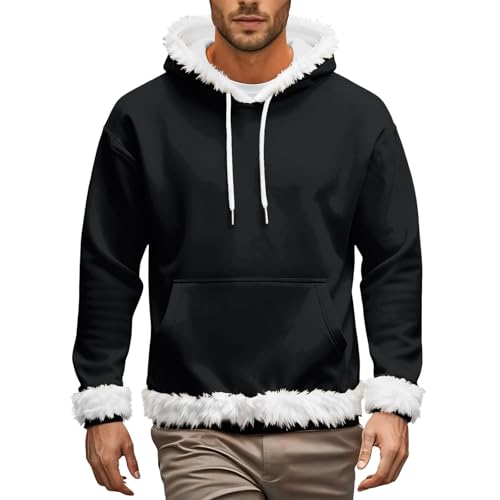 Chaqueta de color liso otoño e invierno con diseño amplio negro 4