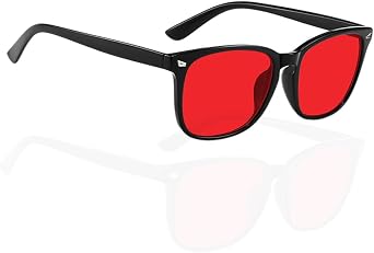 Blue Light Blocking Glasses for Men Women, Gaming Computer Glasses for Light Sensitivity & Dyslexia