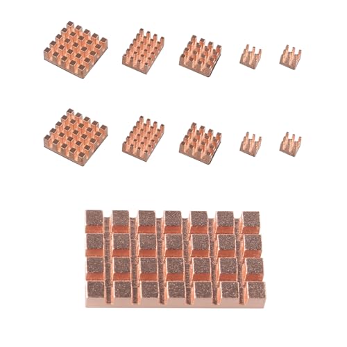 Dissipateur thermique Raspberry Pi 5 en cuivre : résout les crashs du SSD M.2 NVMe