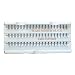 EMILYSTORES 12 Packs Eyelashes Natural Individual Plant Flare Medium Black Eye Extensions Lashes 12mm Long