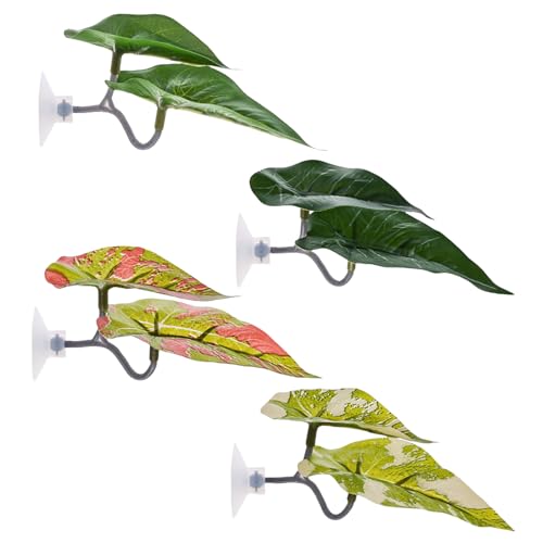 Betta Leaf Hamaca – Hamaca Premium Leaf para depósitos de peces Betta, punto de descanso y escondite para betta | Leaf flotante fácil de instalar, promueve la salud y la comodidad betta en los