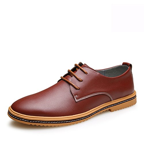 Chaussures en cuir pour hommes anti-douleur et ajustement 25.3cm