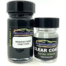 Auto Paint Depot Touch Up Paint for Mitsubishi Lancer EVO,Lancer Evolution-Phantom Black Pearl U02 All Years, All Models One Ounce with Clear Coat
