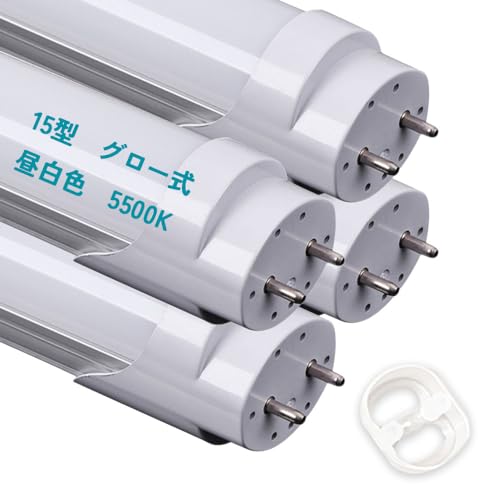 15`LEDu  F5500K 924LM O[̏ƖɍHsv O[O G13 T8 ǌu15W` 44cm dLEDv 4{