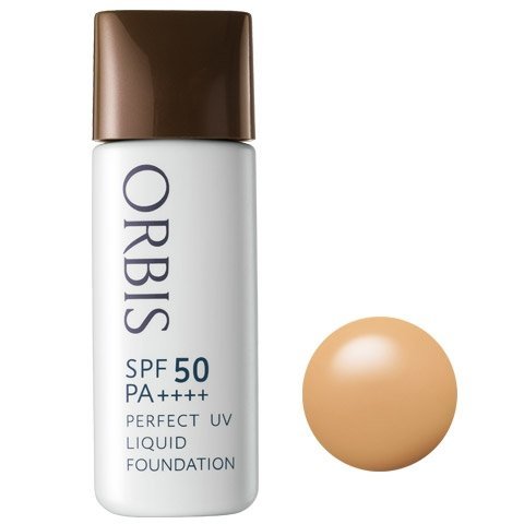 Orbis Perfect UV Liquid Foundation SPF50 PA++++ 30ml - Natural 04 (Green Tea Set)