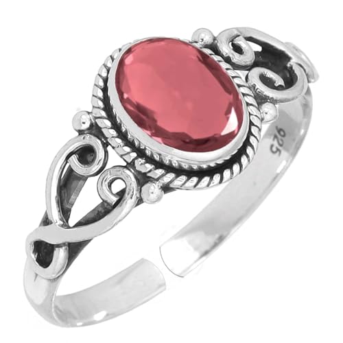 Bague en argent 925 véritable et lapis-lazuli naturel fait main