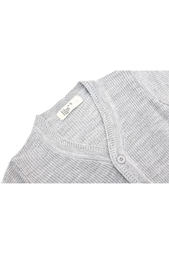 Image of Lilax Baby Boys Basic Long Sleeve V-Neck Classic Knit Cardigan Sweater