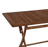 DEGAMO Klapptisch Maracana 70x120cm Akazie geölt - 5