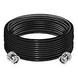 BNC 延長 ケーブル RG58 TUOLNK BNCオス-オスジャンパー 低損失 50オーム CB無線 同軸 32.8FT（10M） Wifi アンテナ 双方向 無線 ウォーキートーキー用 同軸 ケーブル
