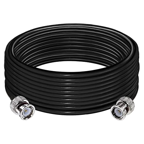 TUOLNK 32.8FT BNC Male to Male Coax Cable Cover